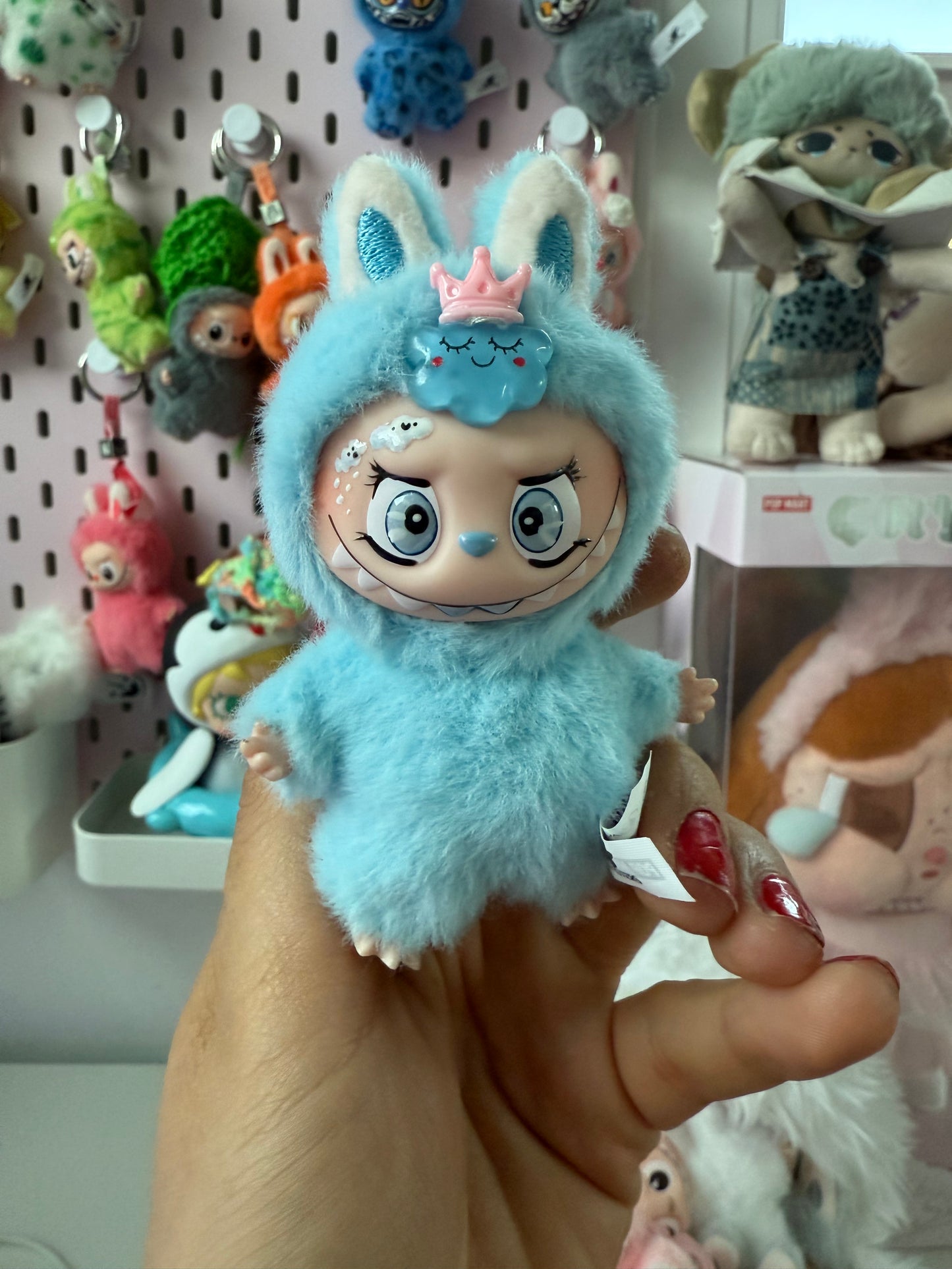 Cloud Plush Keychain