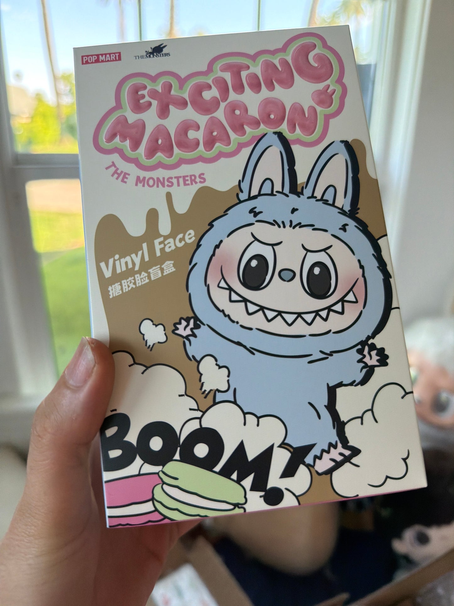 Labubu exciting macaron