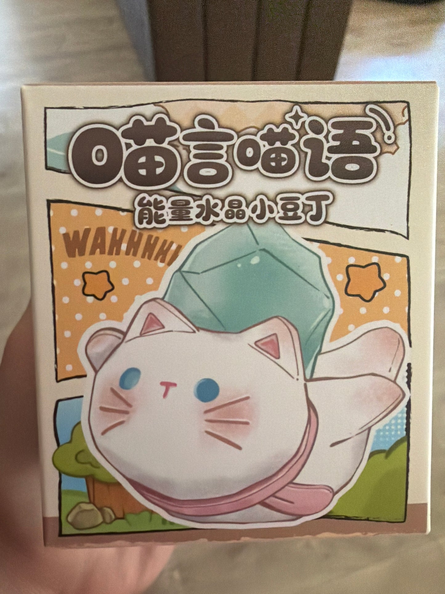 Flying Crystal cat