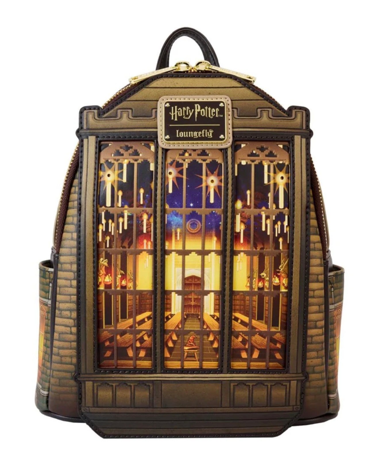 Loungefly Harry Potter Hogwarts Great Hall Window Mini Backpack