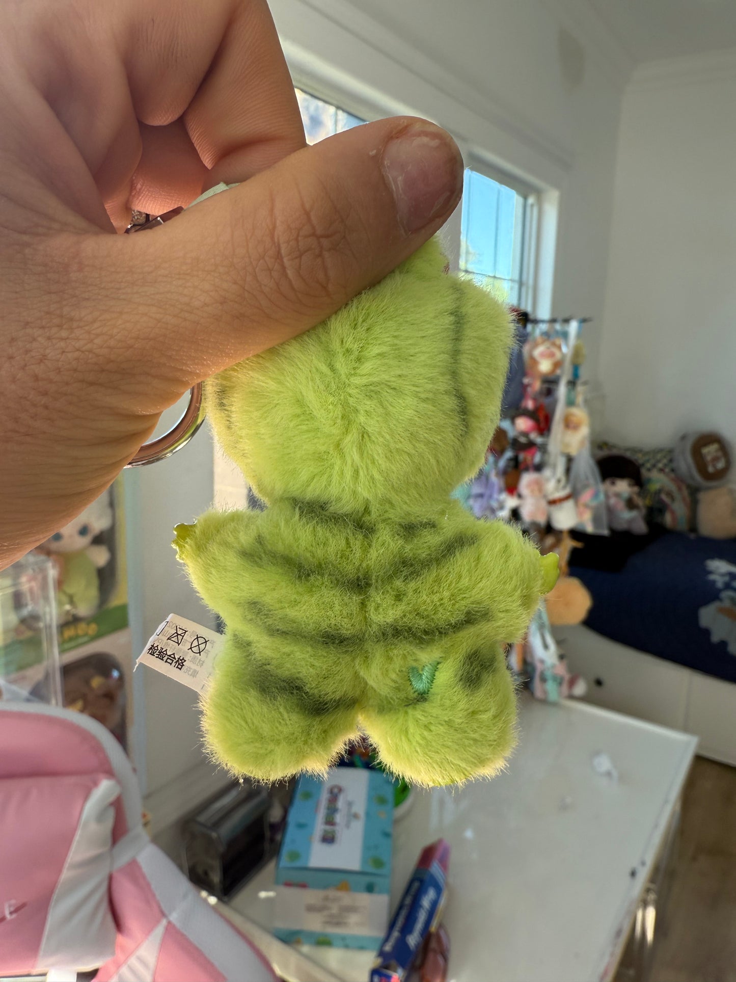 Grinch Plush Keychain