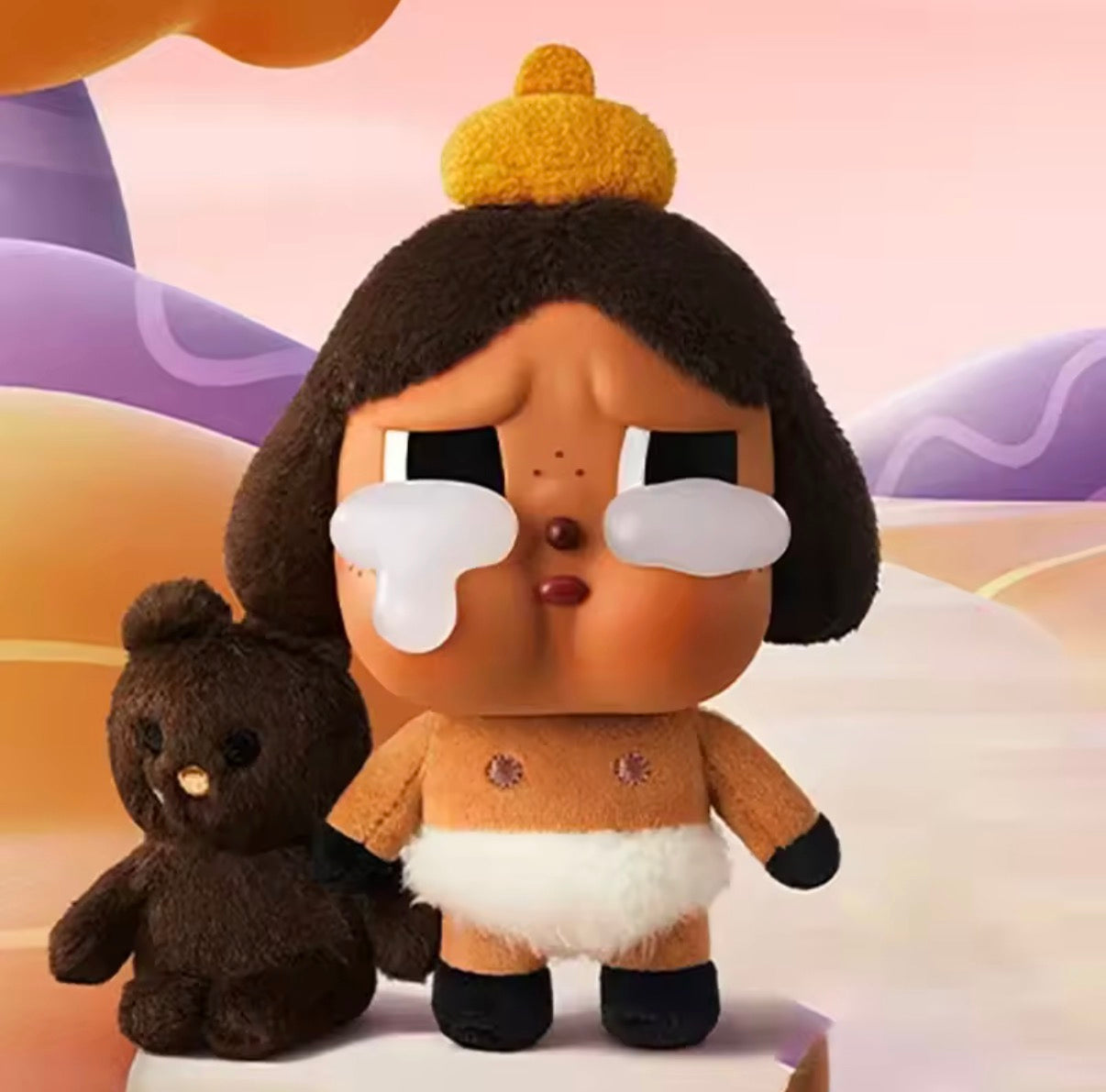 Confirmed Crybaby "Crying Again" Vinyl Plush Pendant