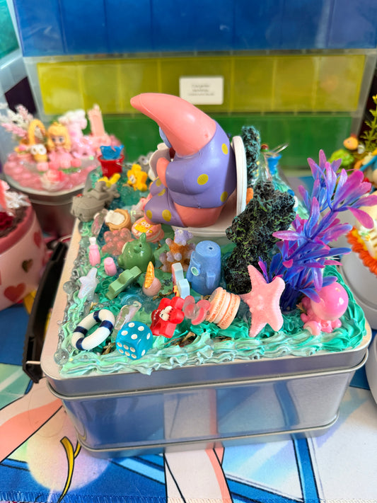 🌊💖 Decoden Storage Box – Ocean Cartoon Edition 💖🌊