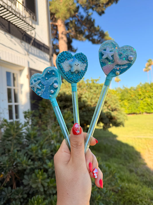 🌊🐚 Ocean Waves Decoden ASMR Pen Collection 🐚🌊