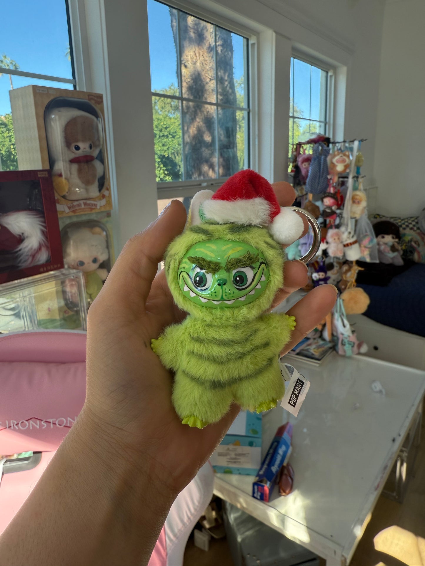 Grinch Plush Keychain