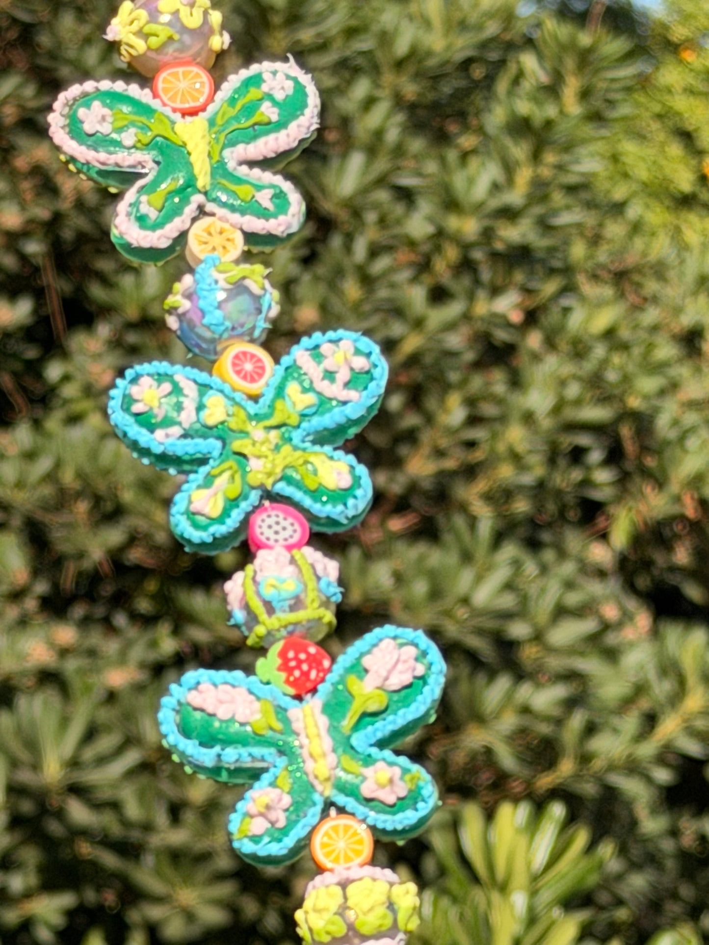 La Charm BuBu Hand Painted Beads Handcrafted Decoden