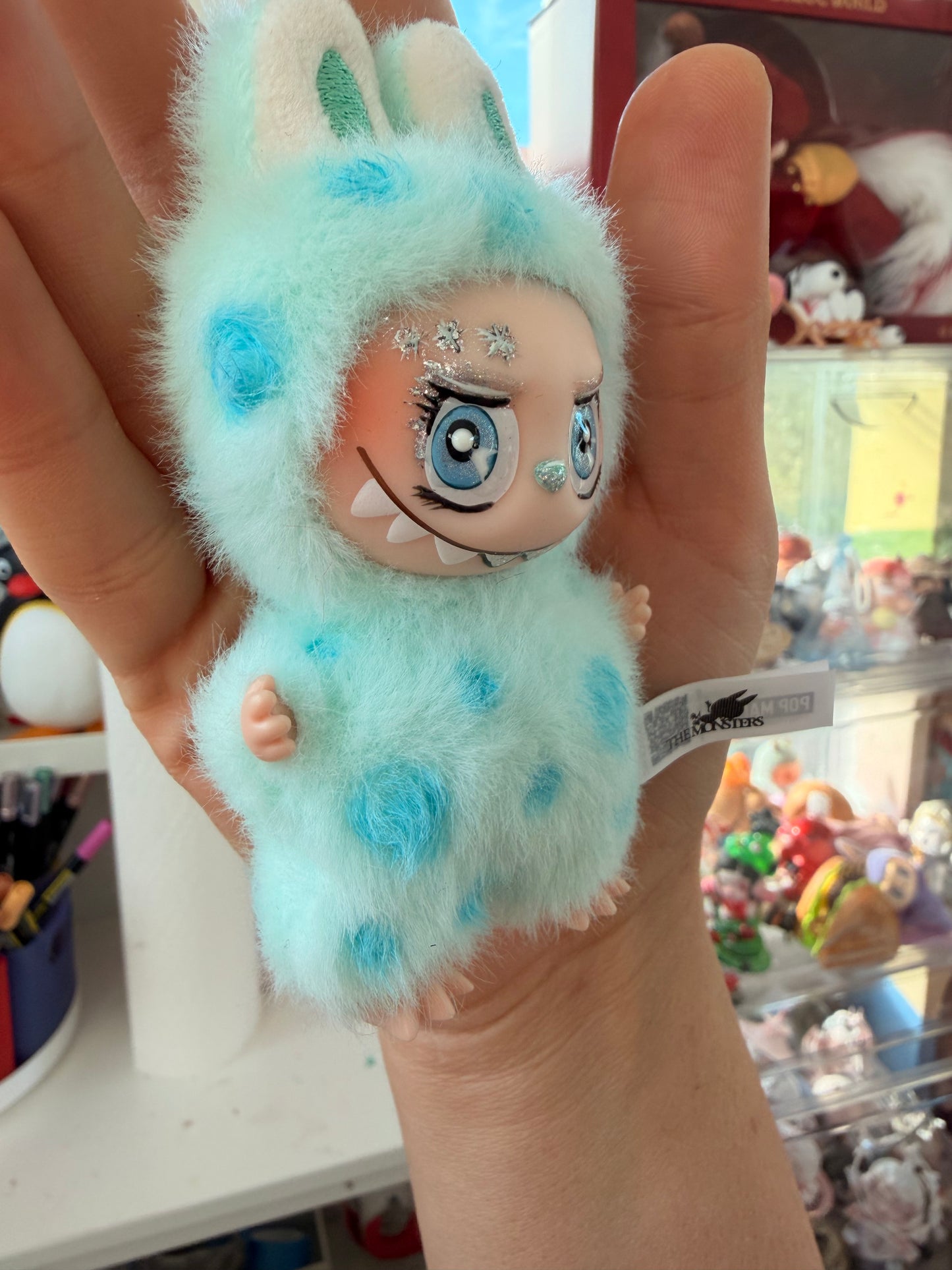 Snow Plush Keychain
