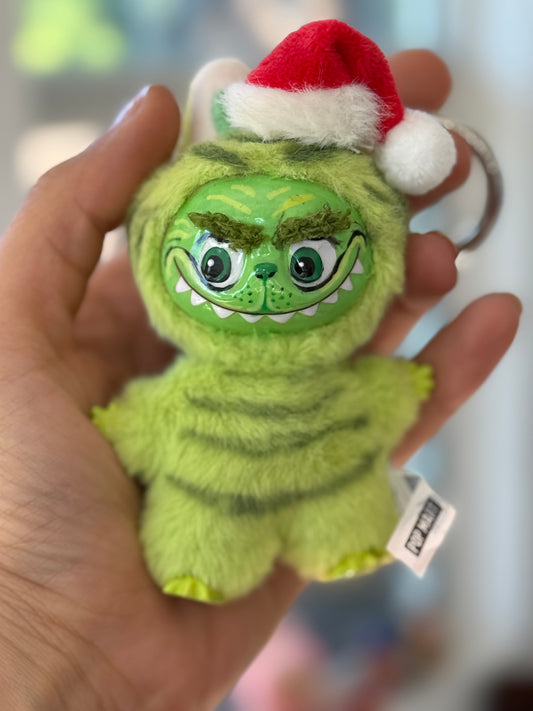 Grinch Plush Keychain