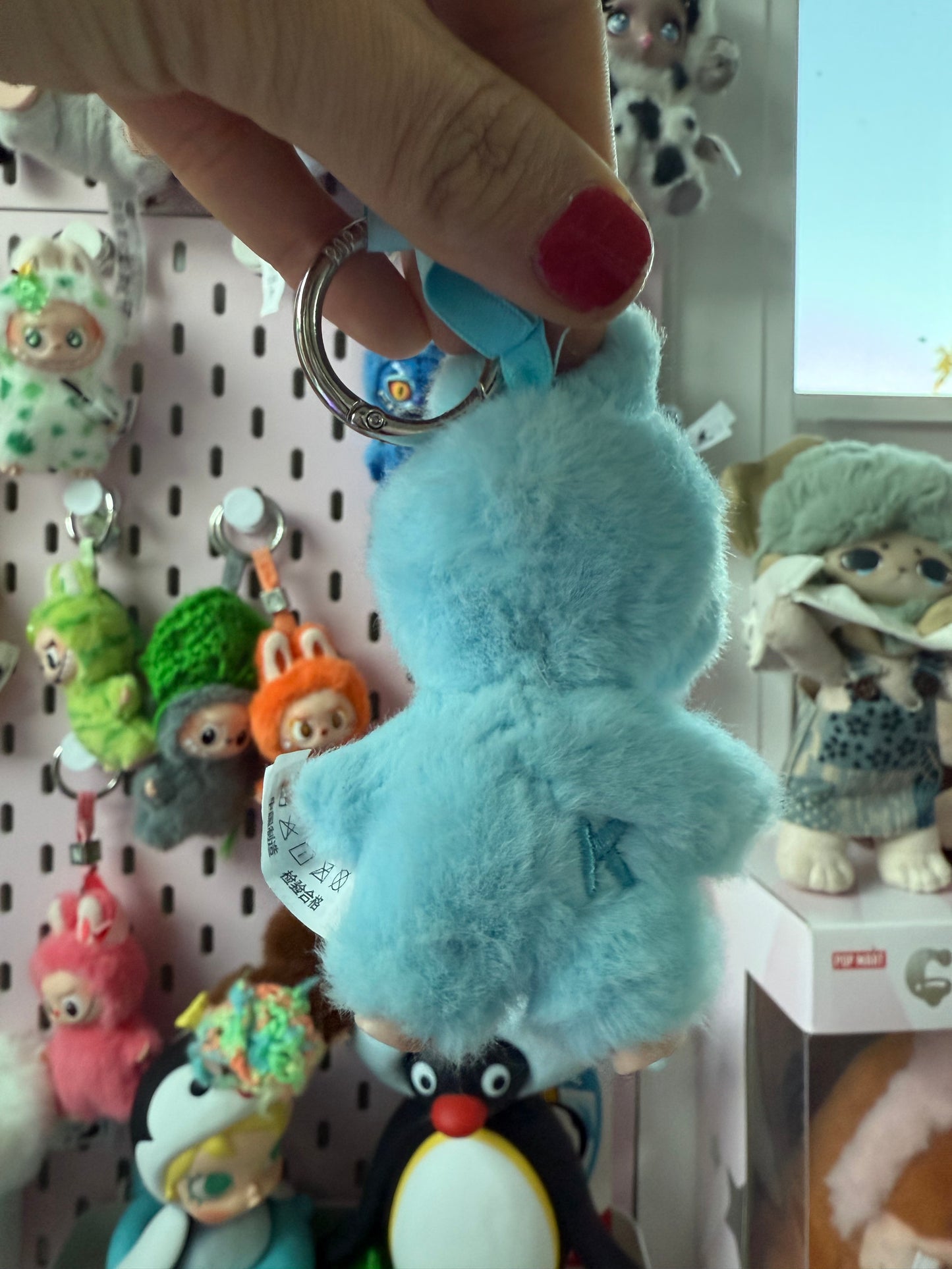 Cloud Plush Keychain