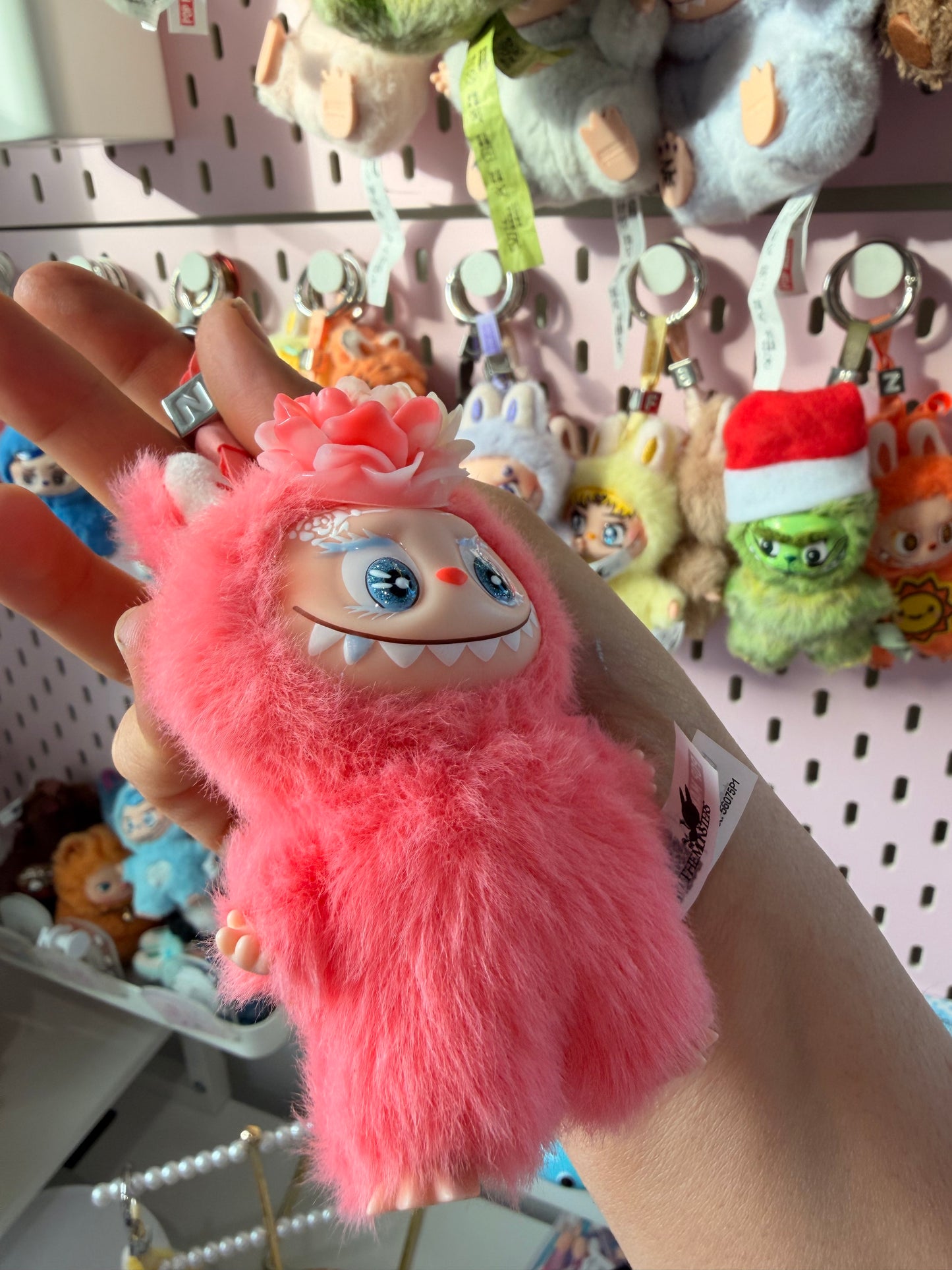 Rose Plush Keychain