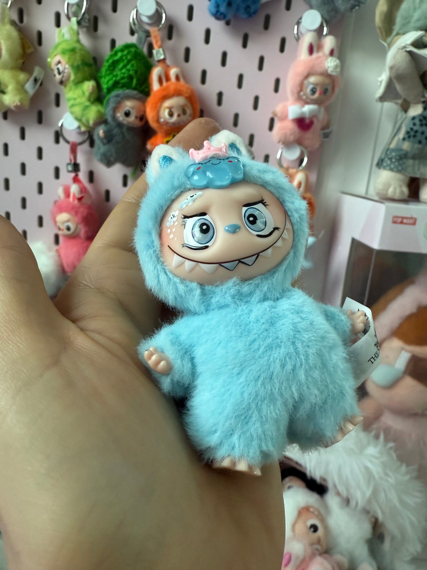 Cloud Plush Keychain