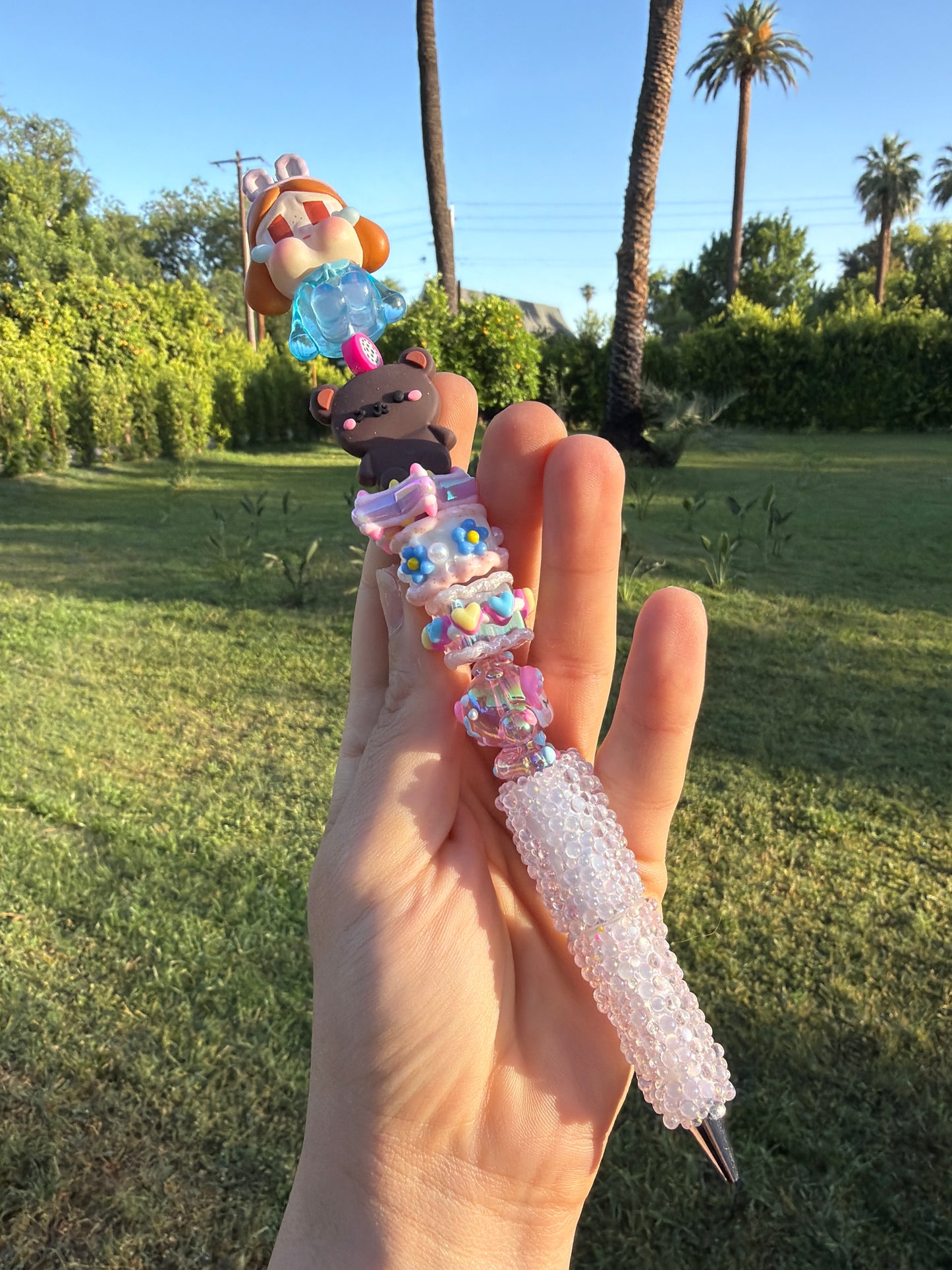 Hand Crafted Beaded Pen