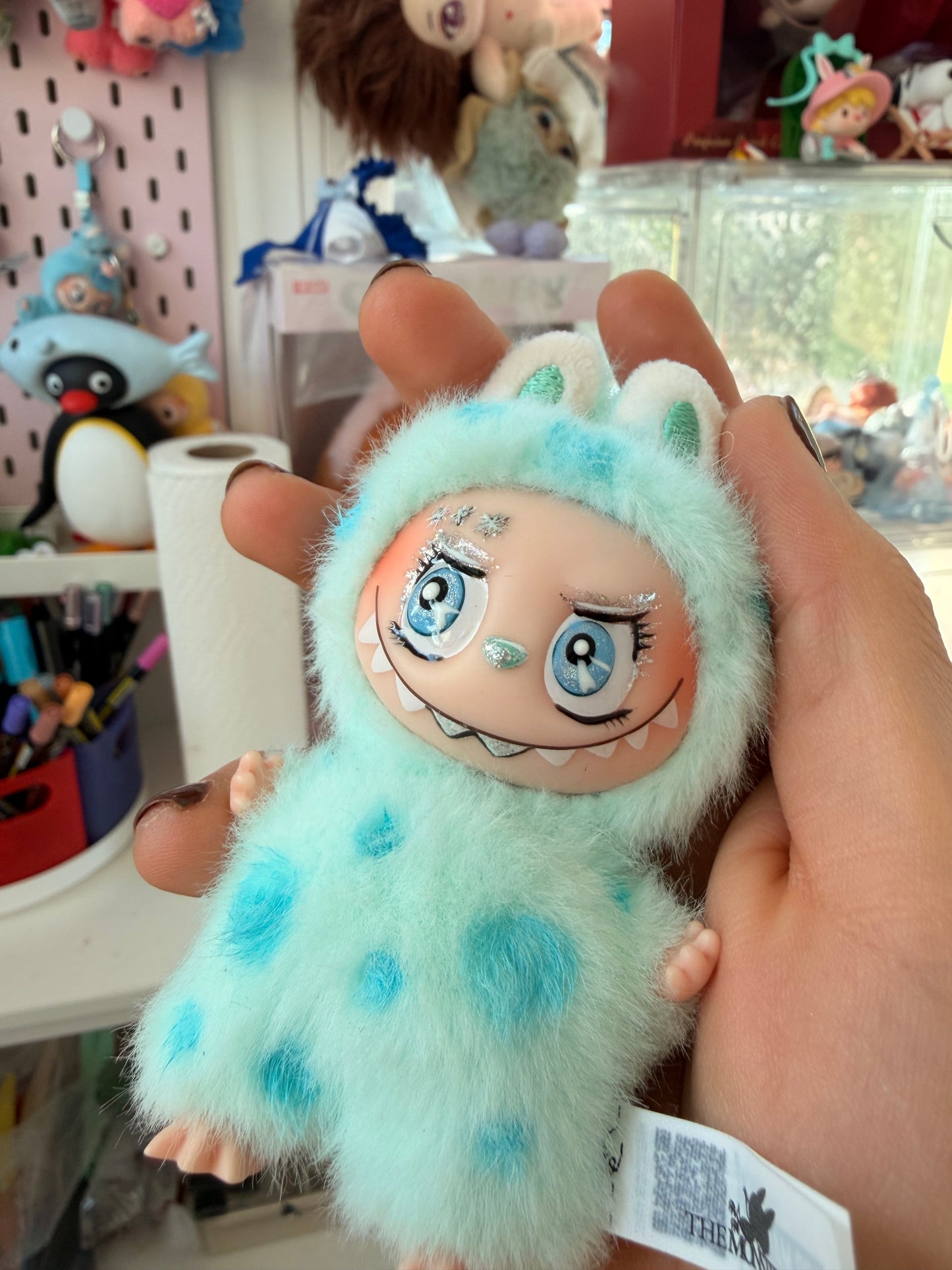 Snow Plush Keychain