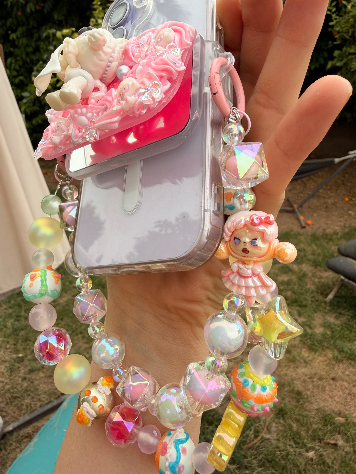 SP Phone Clip and Phone Charm
