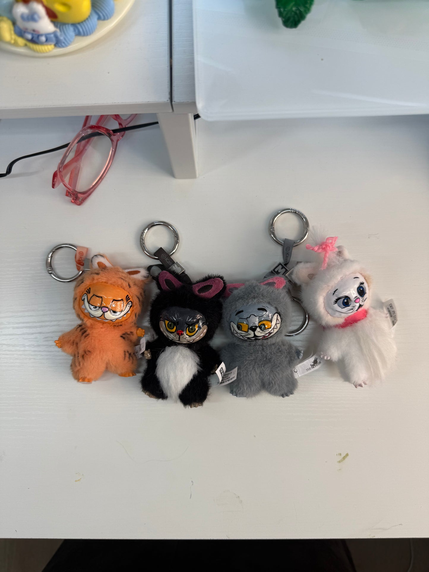 Hand Painted La charm bubu Tom Plush Keychain