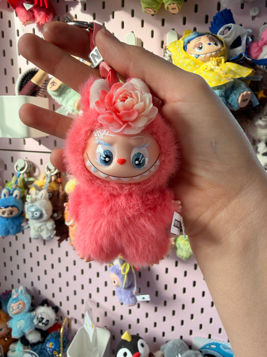 Rose Plush Keychain