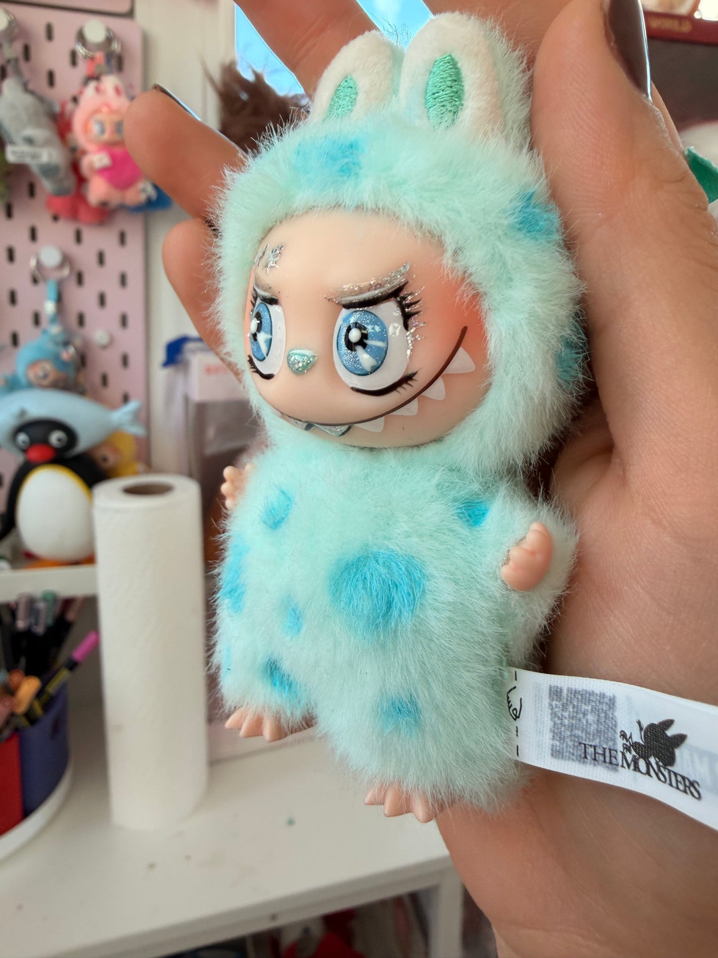 Snow Plush Keychain