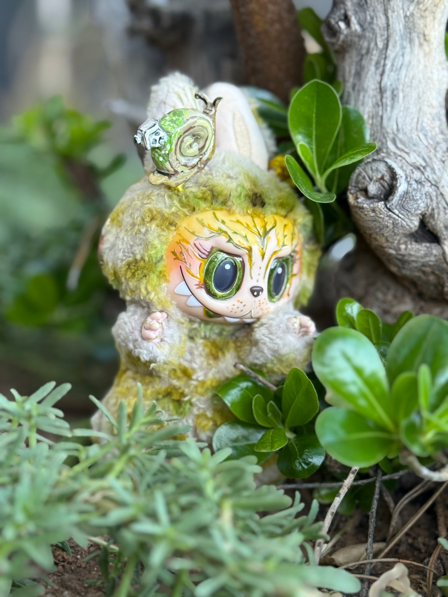 Hand Painted La charm bubu Fairy Plush Keychain