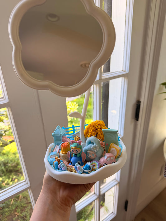 BuBu Decoden Vanity Mirror – Handmade Collectible
