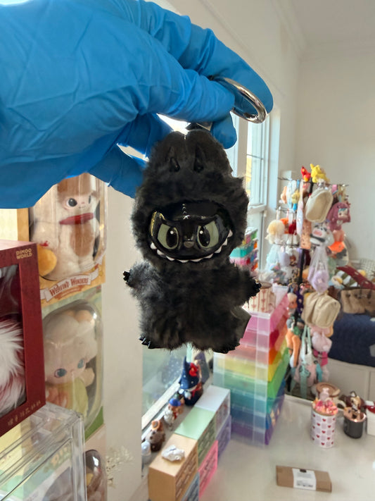 Hand Painted La charm bubu Toothless Plush Keychain
