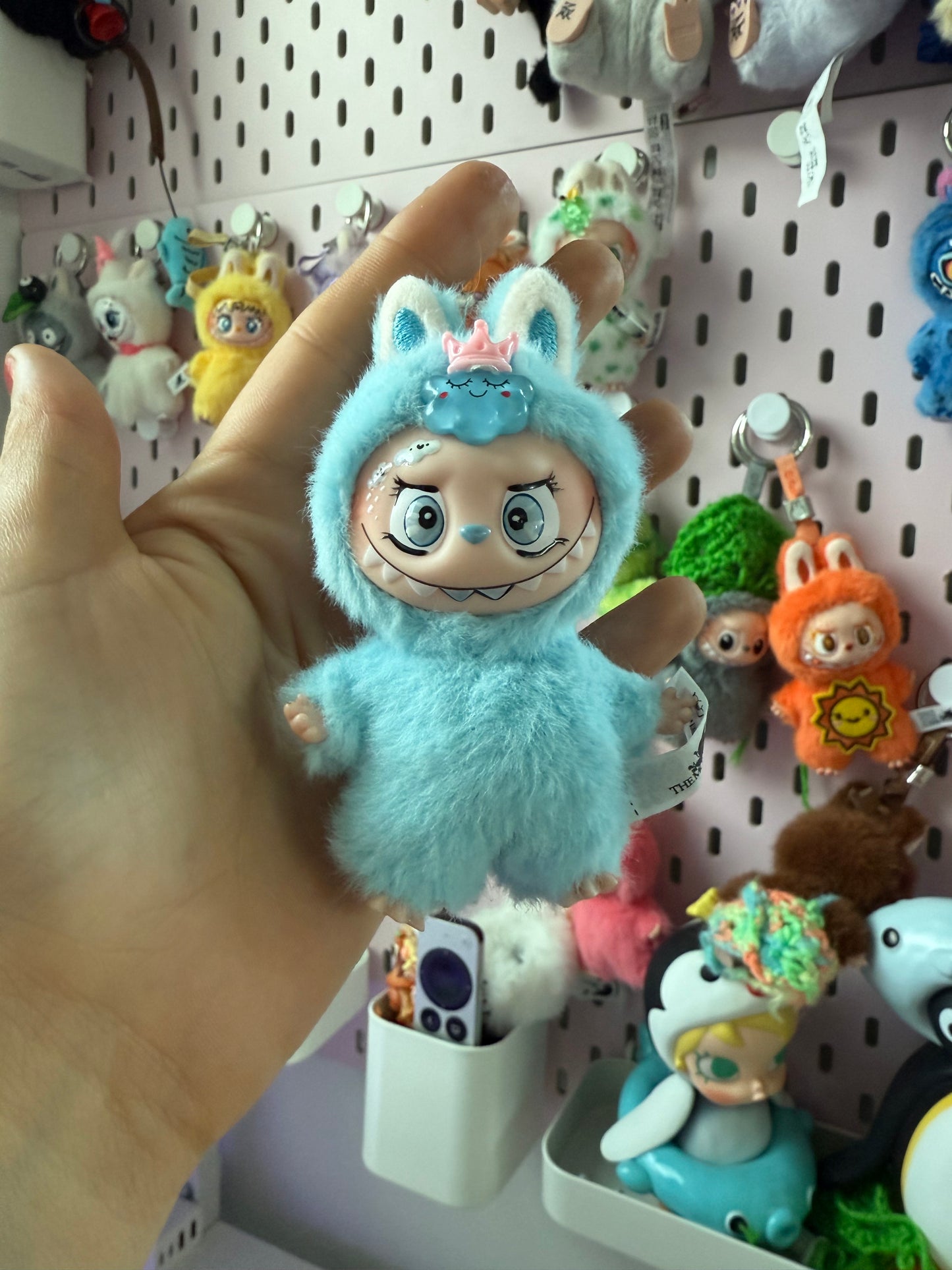 Cloud Plush Keychain