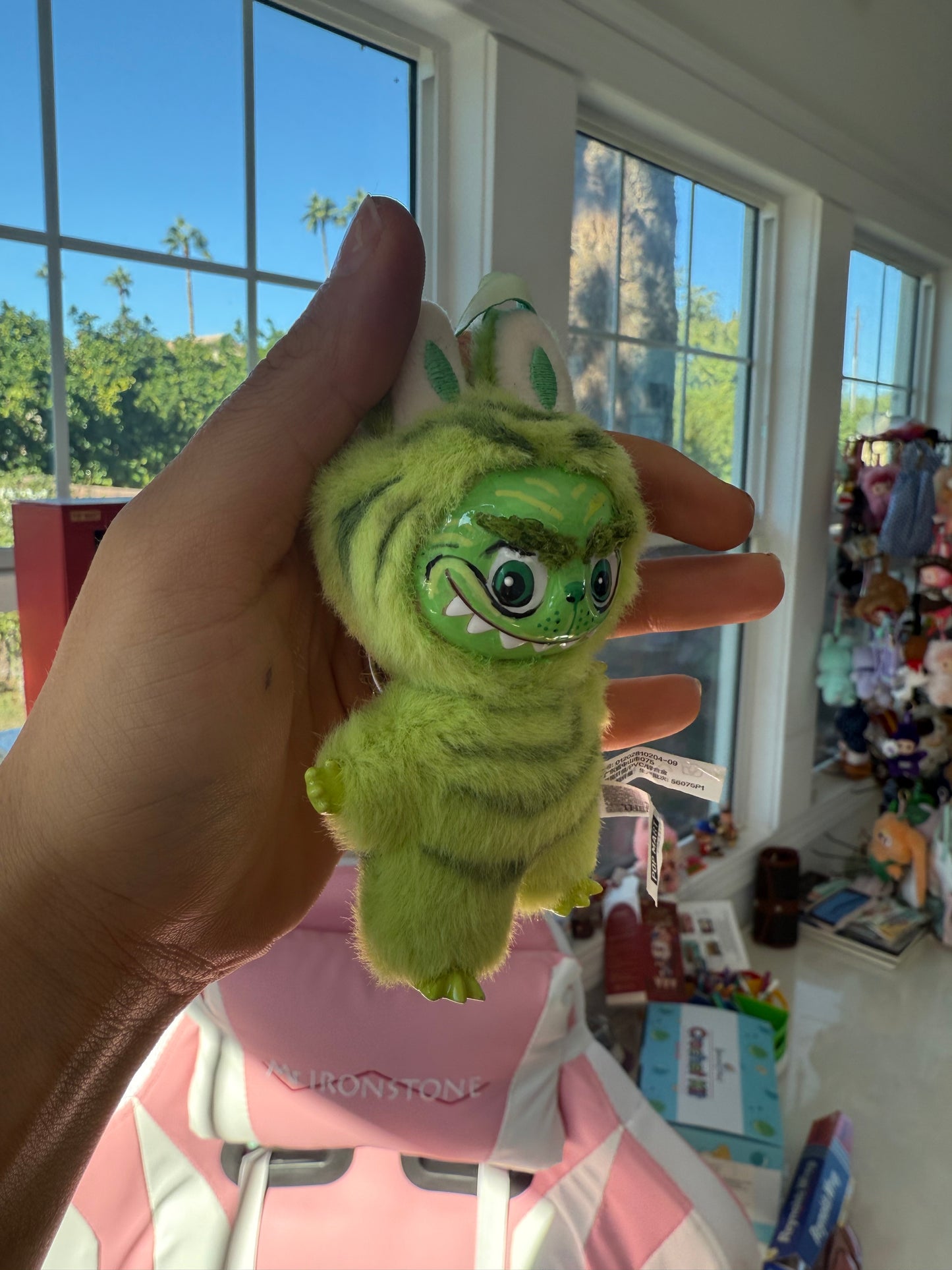 Grinch Plush Keychain