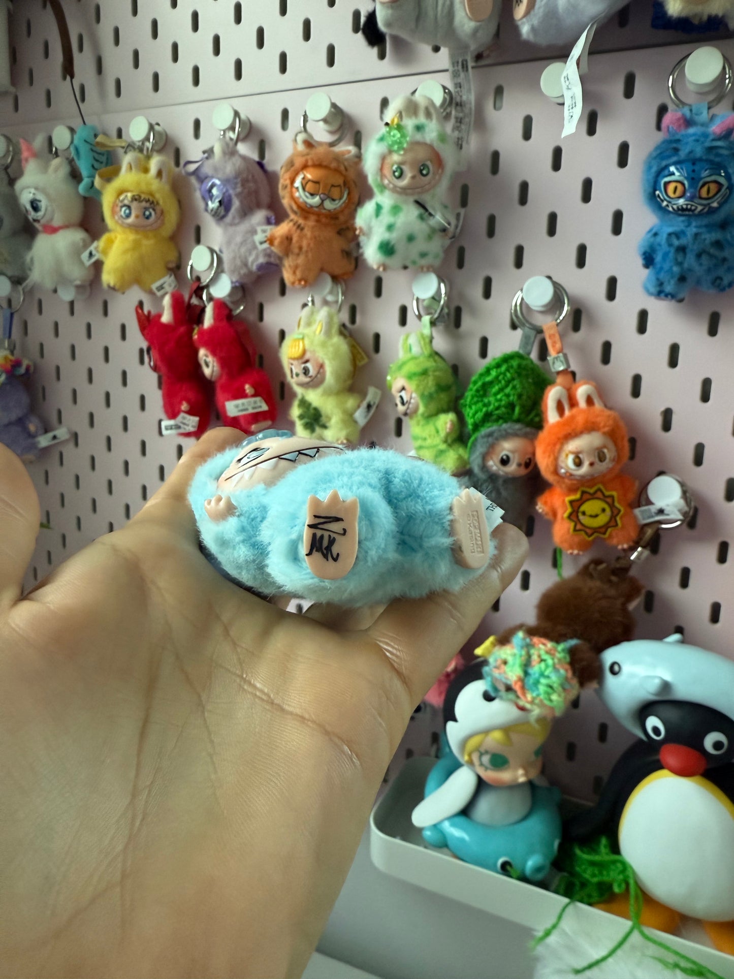 Cloud Plush Keychain