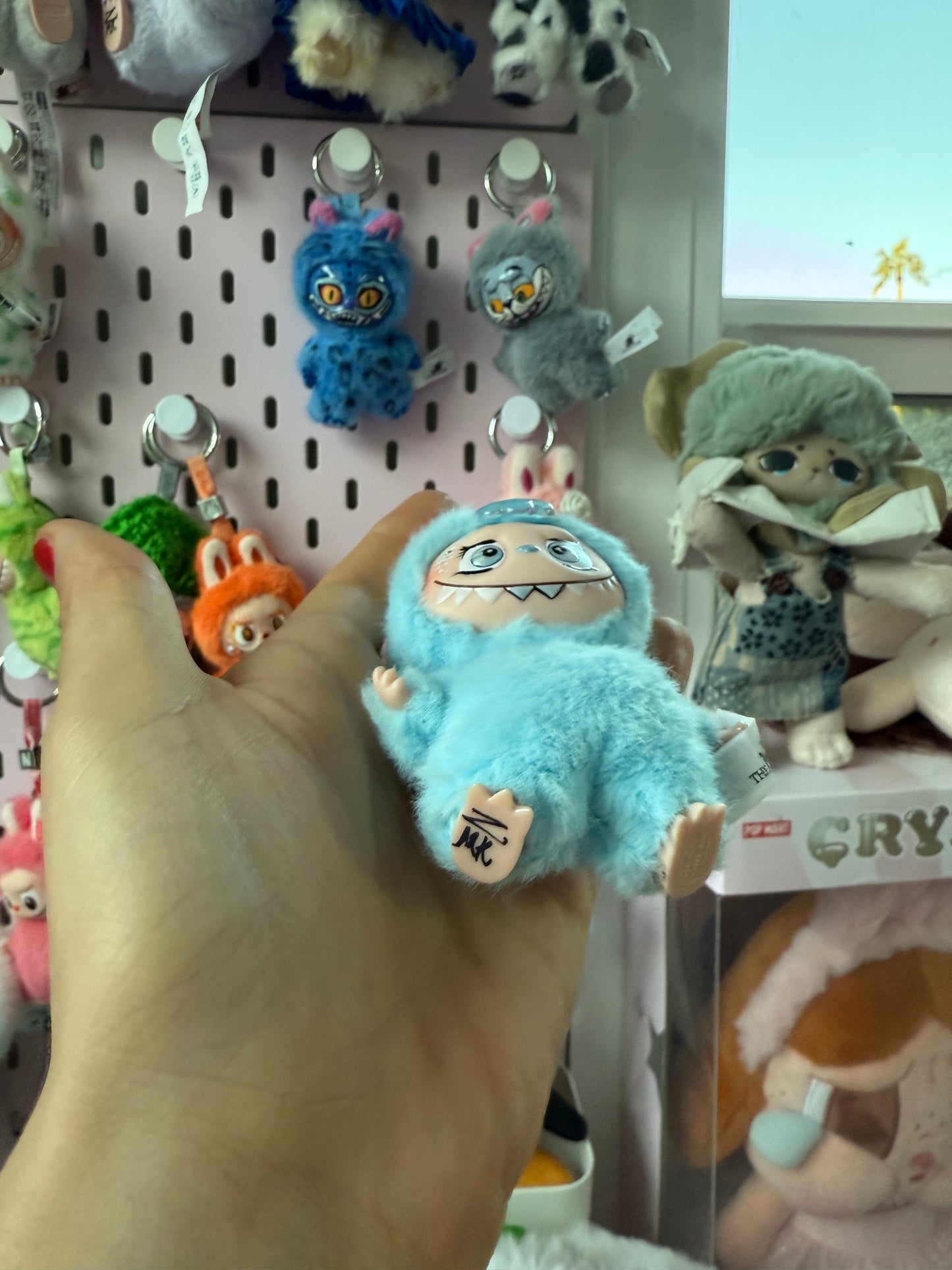 Cloud Plush Keychain