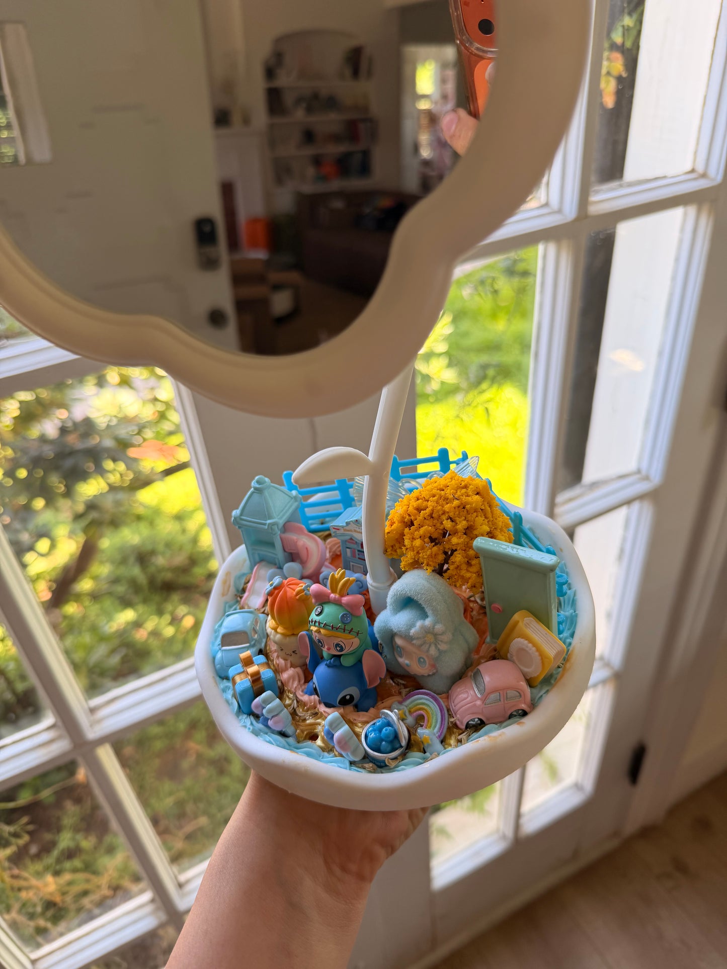 BuBu Decoden Vanity Mirror – Handmade Collectible