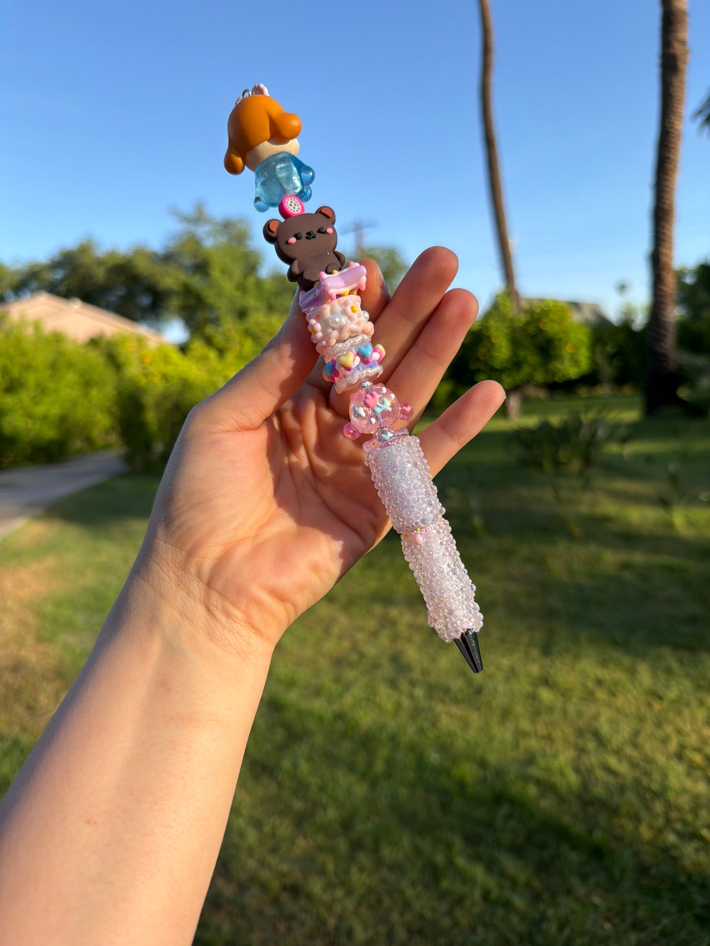 Hand Crafted Beaded Pen