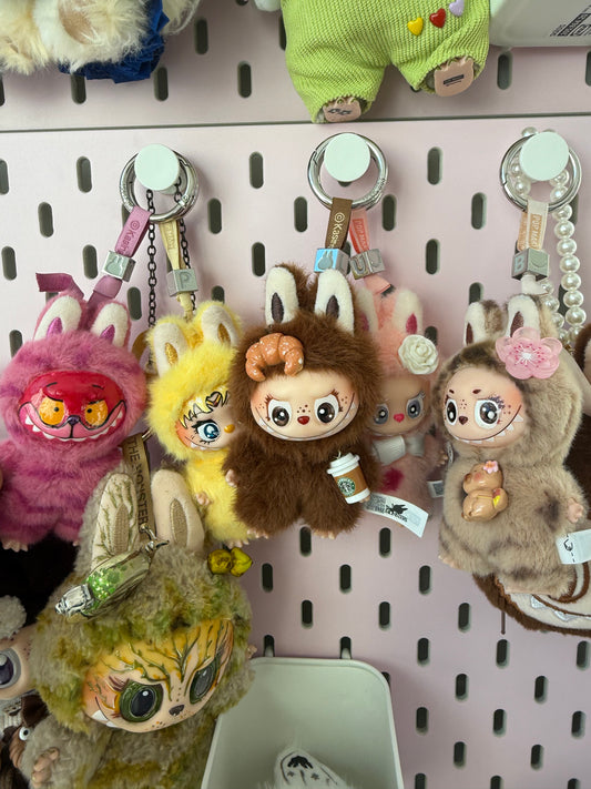 Coffee Lover Plush Keychain