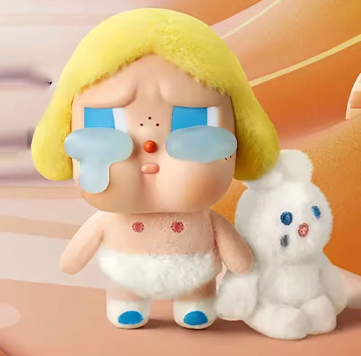 Confirmed Crybaby "Crying Again" Vinyl Plush Pendant