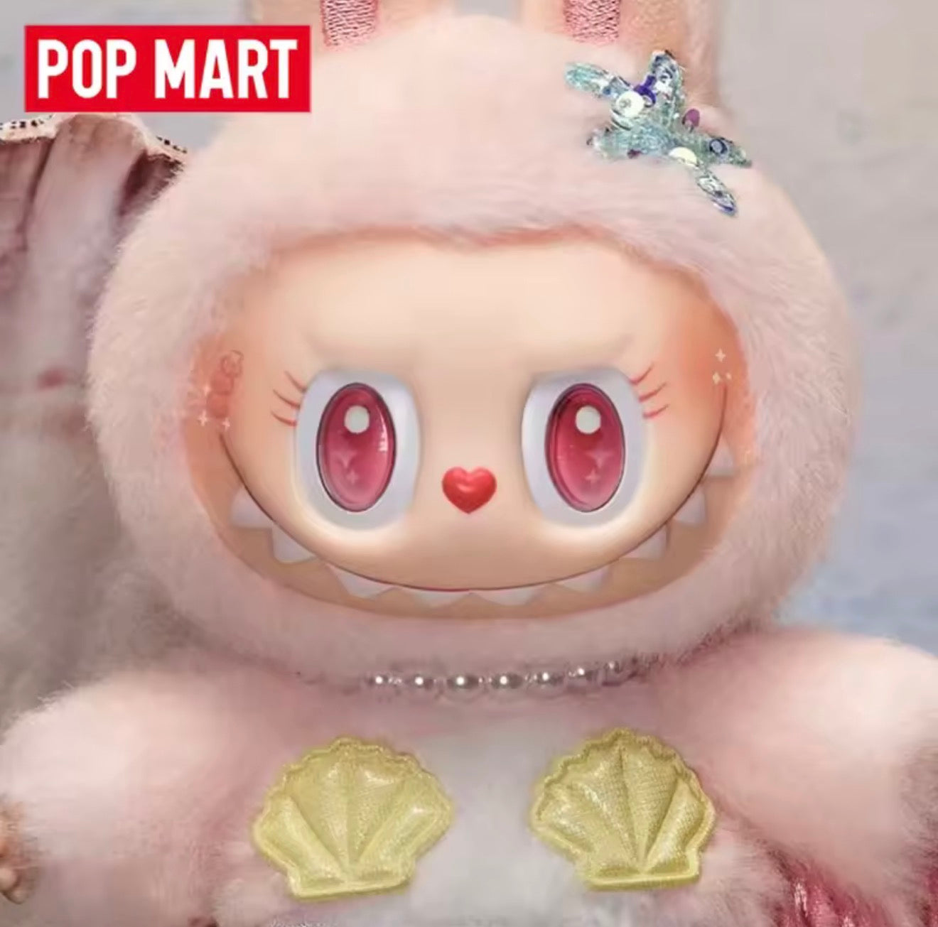 POP MART Devliegende LABUBU THE MONSTERS MOKOKO Mermaid Series
