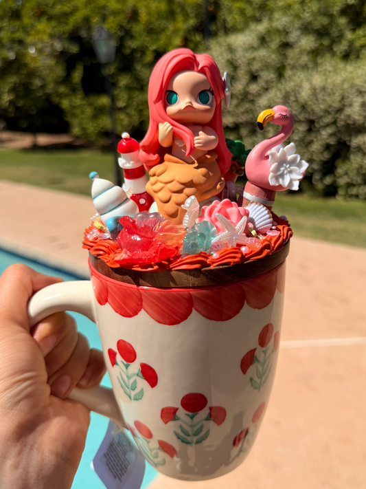 Decoden Art Mug – Mermaid Molly Figure Edition