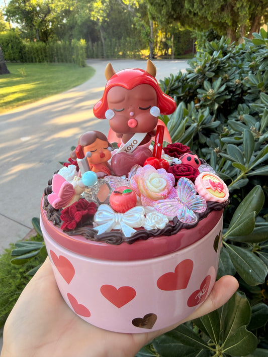 💖🍒 Decoden Storage Box – Sweet Love Edition 🍒💖