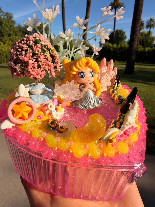 🌙💖 Decoden Storage Box & Phone Stand – Magical Princess Edition 💖🌙