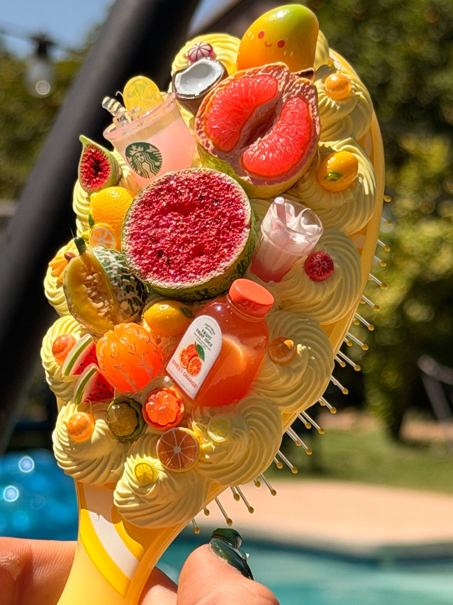 Lemon Decoden Art Hair Brush