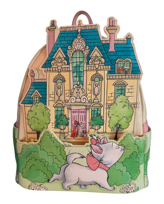 Loungefly Aristocats house mini backpack