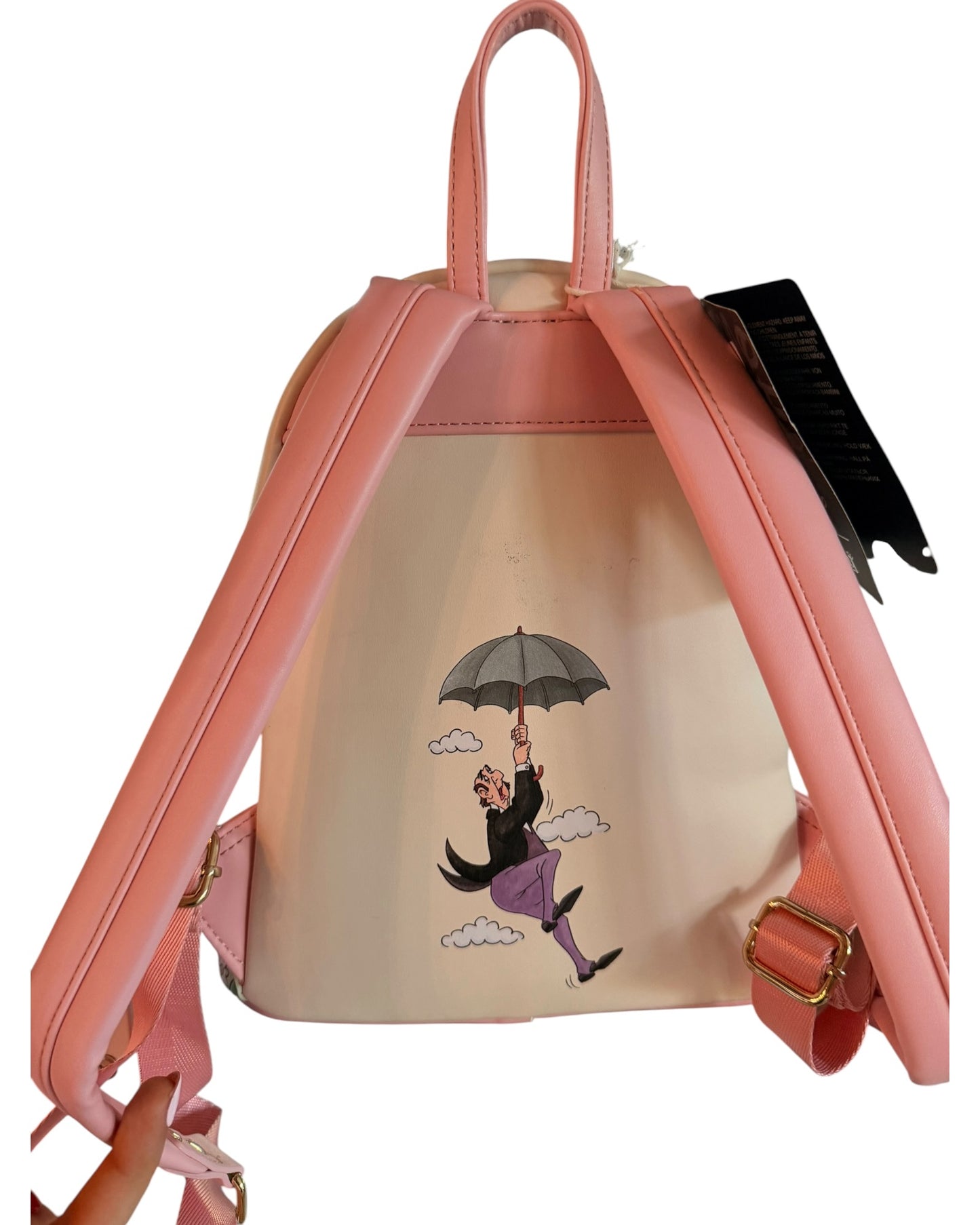 Loungefly Aristocats house mini backpack