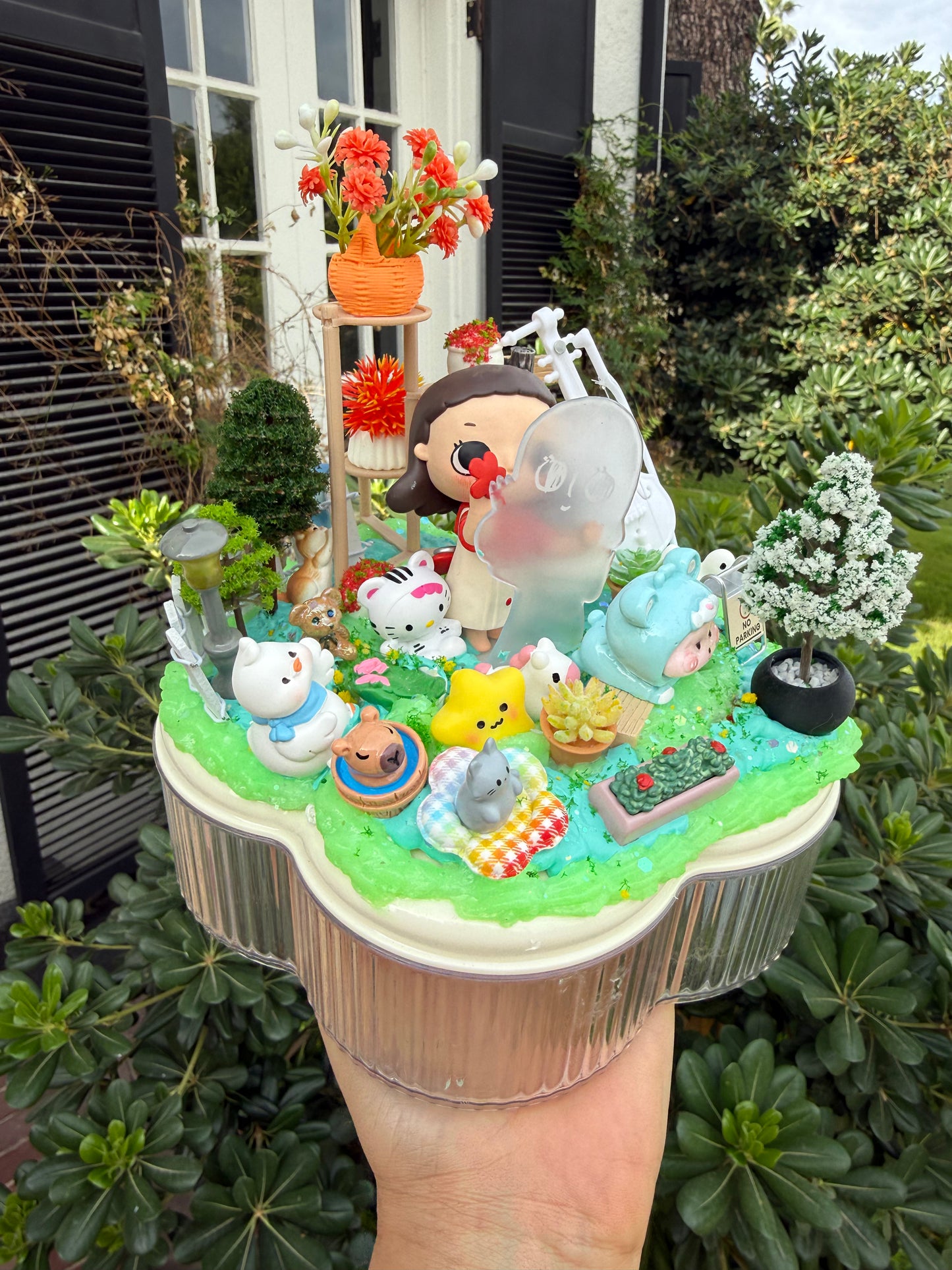 🌿💖 Whimsical Garden Decoden Jewelry Box – Handmade Collectible 💖🌿