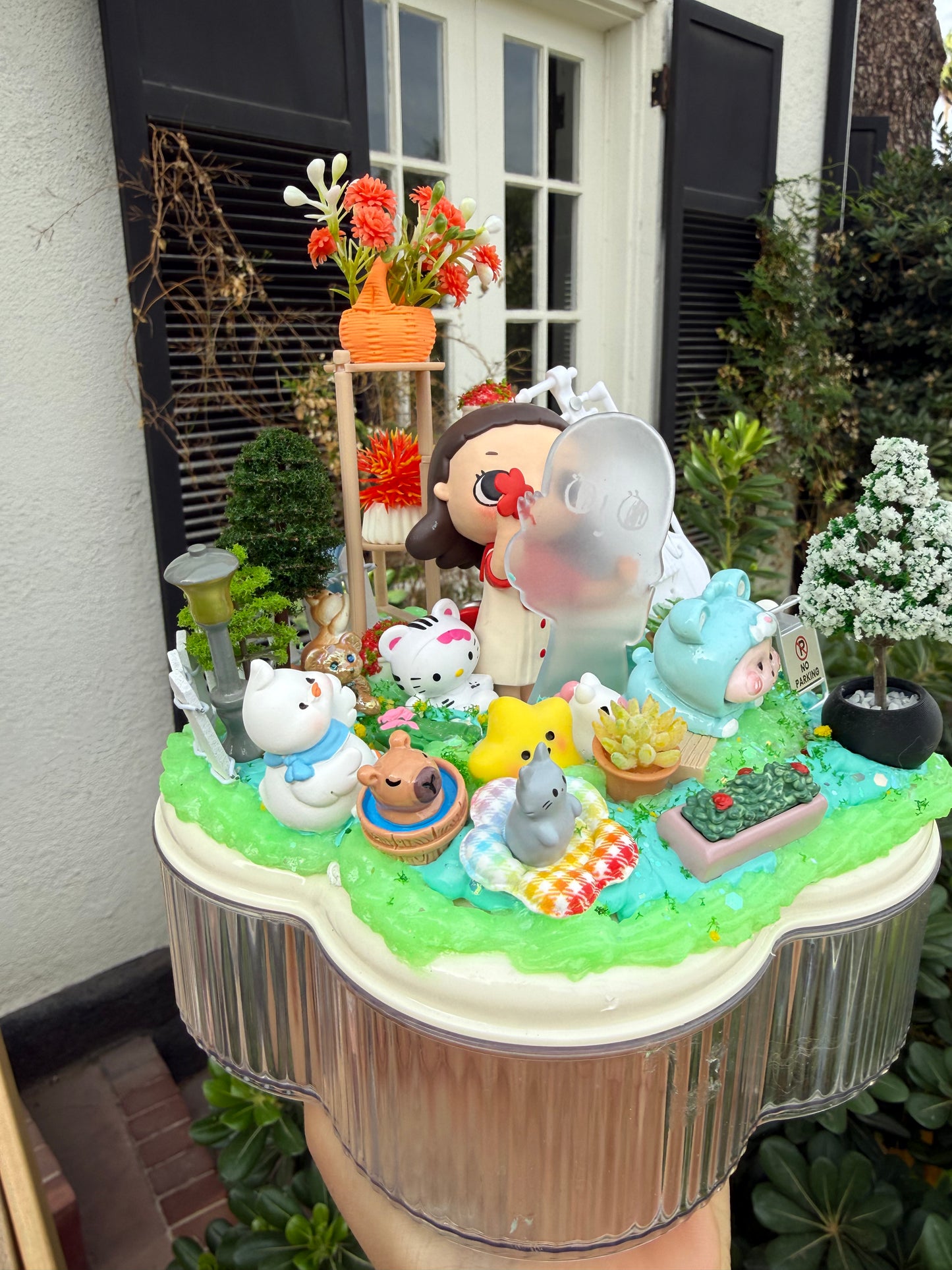 🌿💖 Whimsical Garden Decoden Jewelry Box – Handmade Collectible 💖🌿