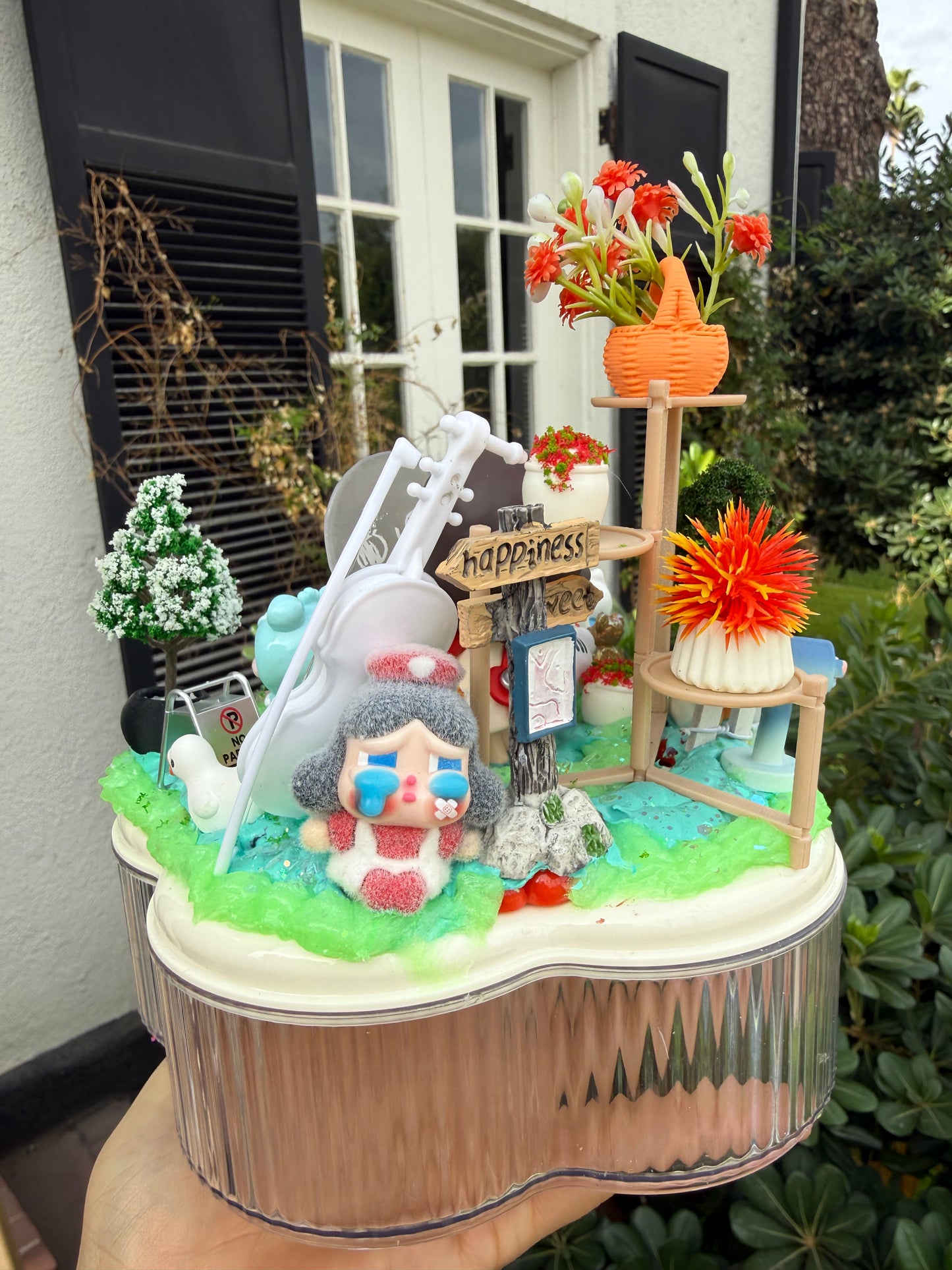 🌿💖 Whimsical Garden Decoden Jewelry Box – Handmade Collectible 💖🌿