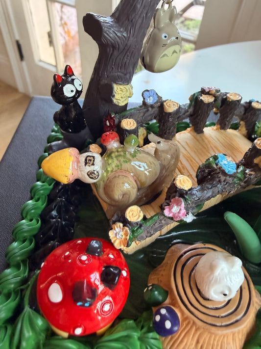 🌲✨ Whimsical Forest Large Jewelry Box – Handmade Decoden Collectible ✨🌲