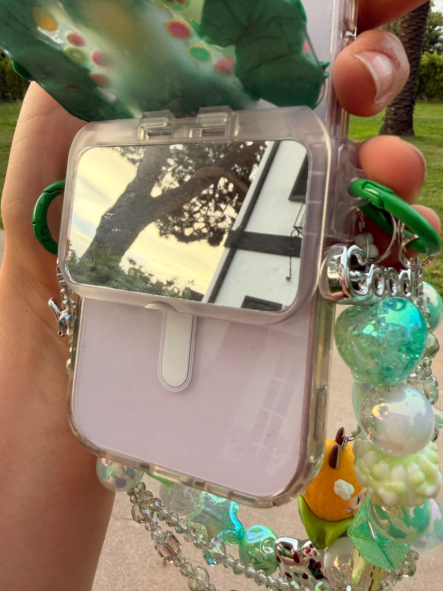 🥕✨ Veggie Phone Clip & Beaded Chain – Handmade Charm Accessory ✨🥕