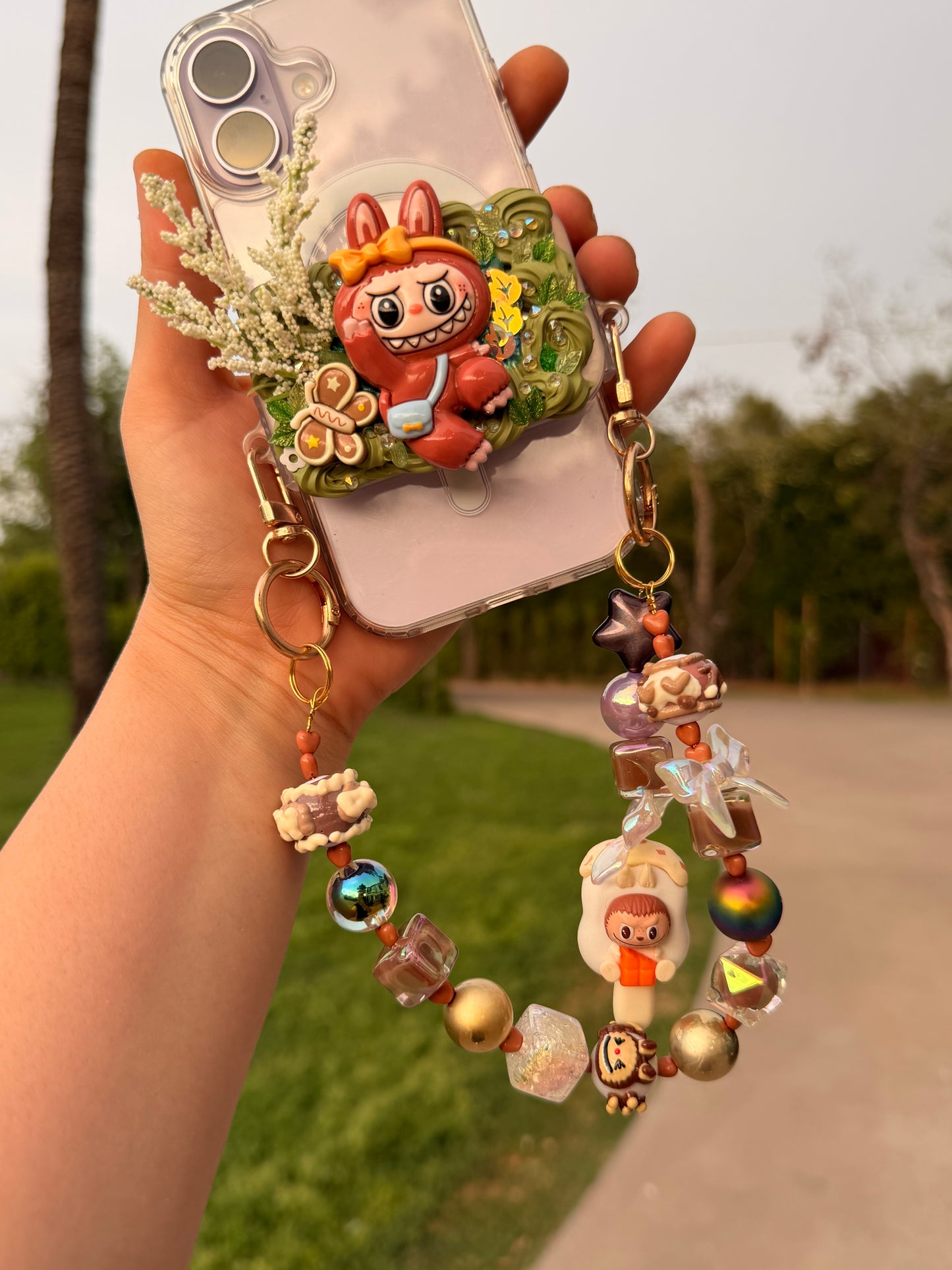 💖✨ La Charm BuBu Phone Clip & Pendant – Handmade Charm Accessory ✨💖