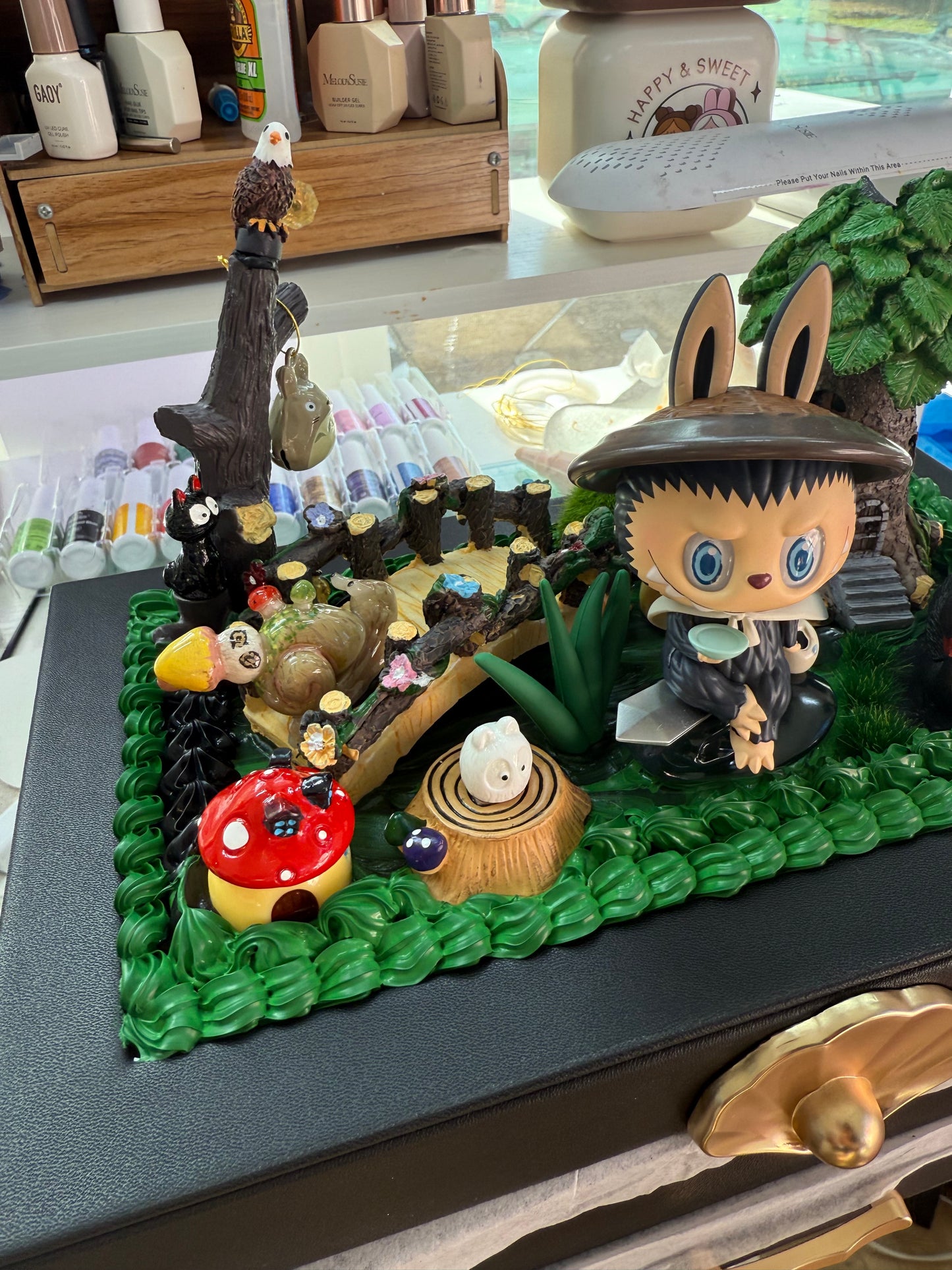 🌲✨ Whimsical Forest Large Jewelry Box – Handmade Decoden Collectible ✨🌲