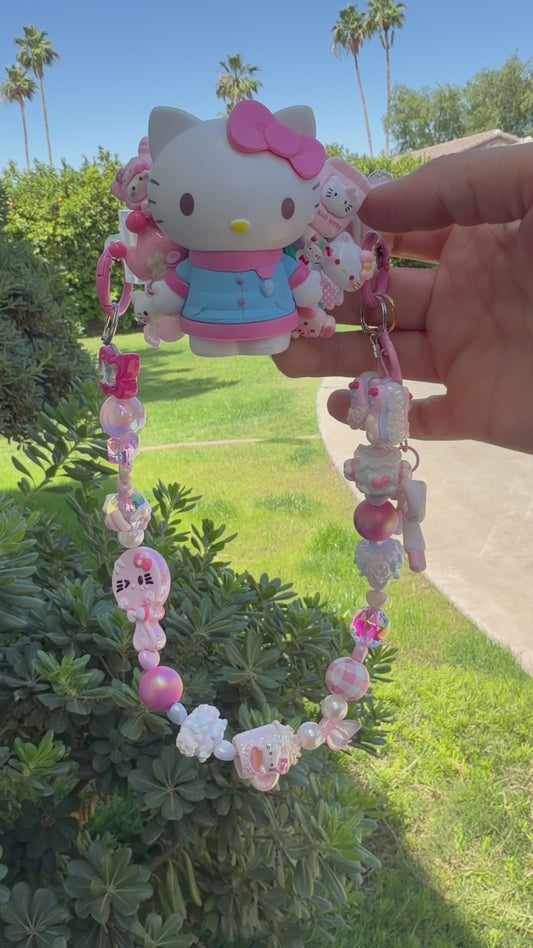Meow Phone Clip – Beaded Charm Accessory