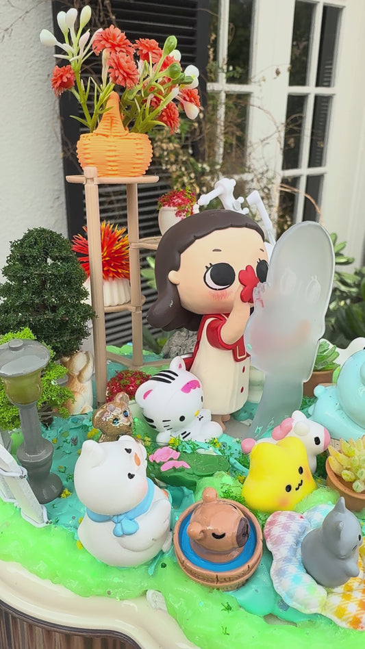 🌿💖 Whimsical Garden Decoden Jewelry Box – Handmade Collectible 💖🌿